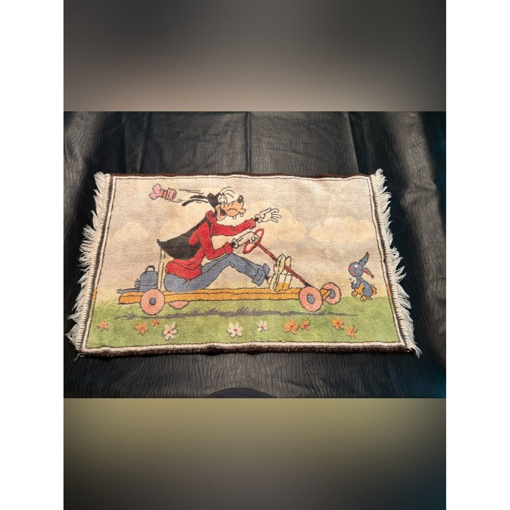 Disney’s Goofy Rug Vintage